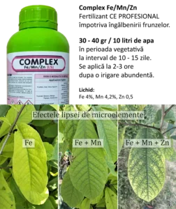 Fertilizant Complex Fe/Mn/Zn