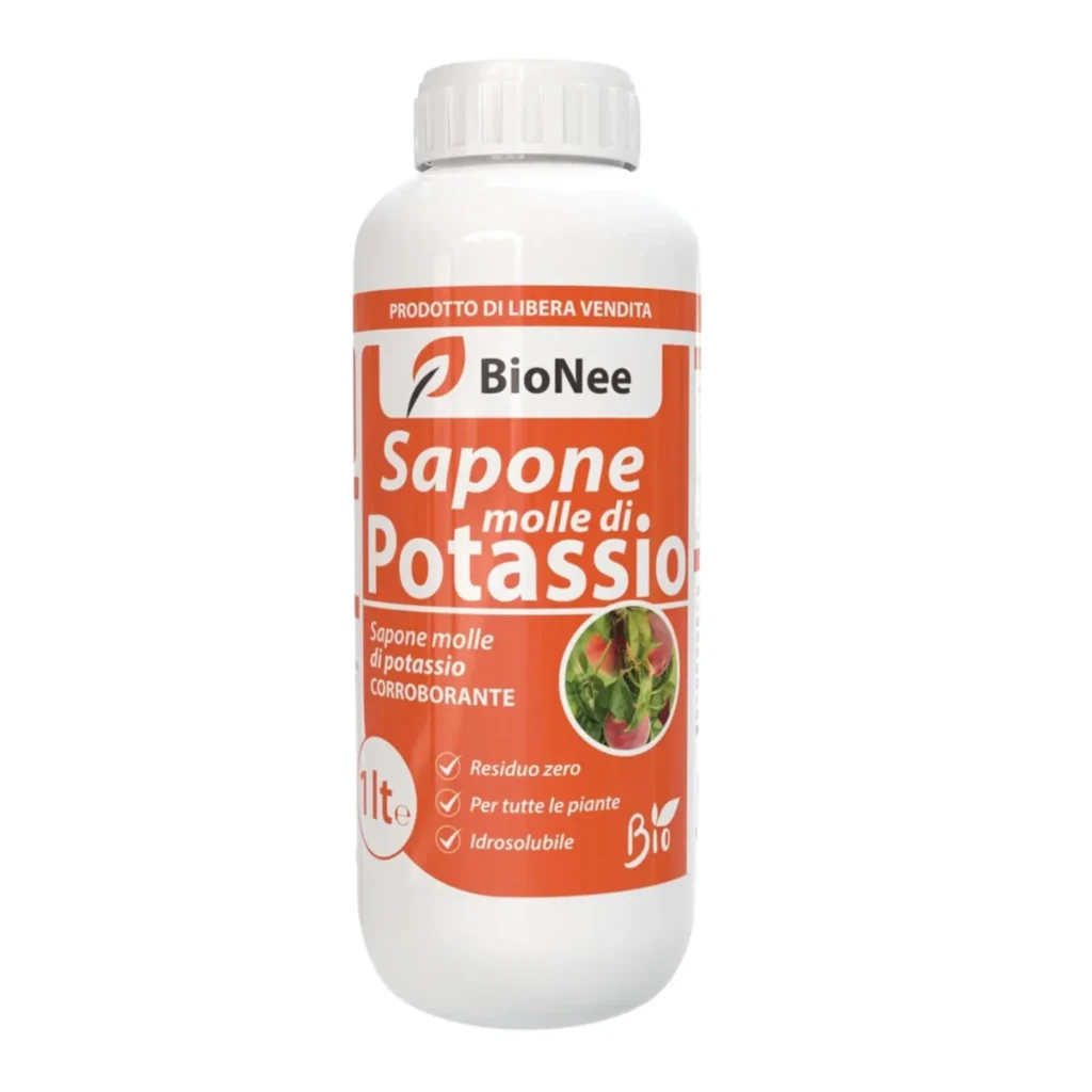 Flacon Săpun Potasic lichid coroborant și insecticid natural pentru plante